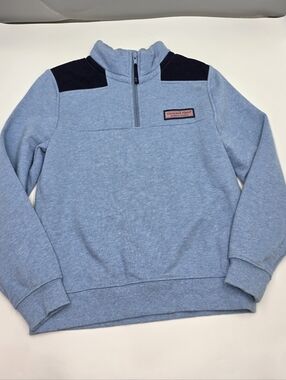 Vineyard Vines boys' light blue Shep shirt size S